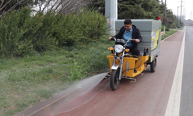 純電動(dòng)高壓清洗車BY-C7-L動(dòng)力系統(tǒng)