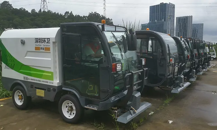 多功能四輪高壓清洗車(chē)