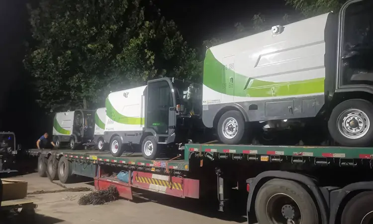 小型四輪高壓清洗車(chē)