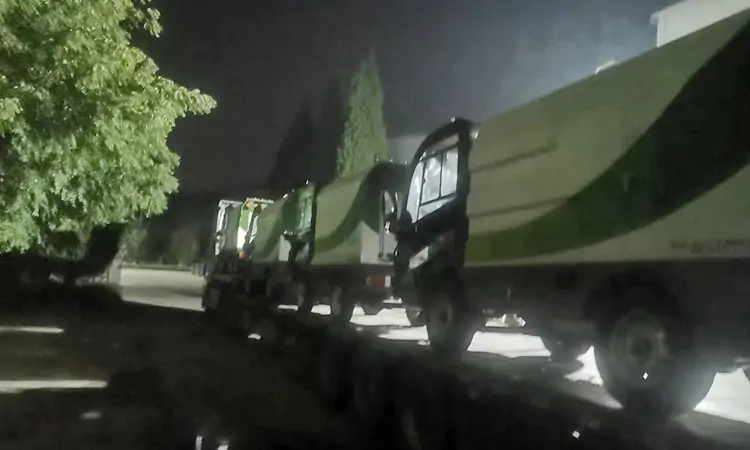 小型四輪高壓清洗車(chē)