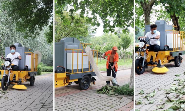 百易長(zhǎng)青小型樹(shù)葉收集車