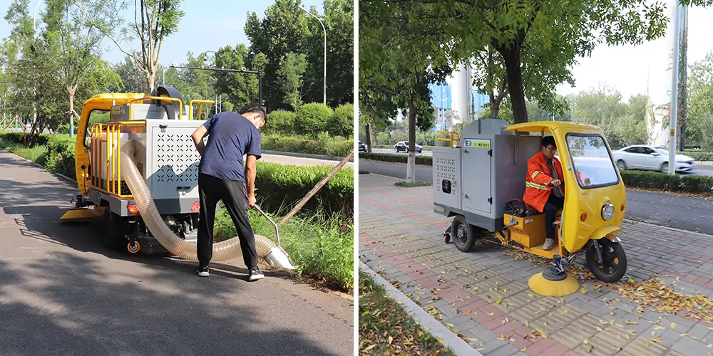 吸樹(shù)葉的機(jī)器