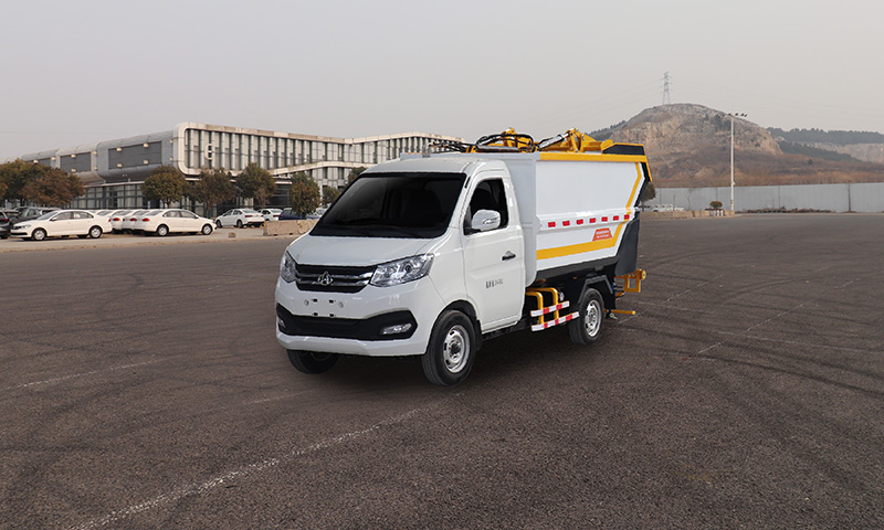 有公告，可上牌！新型新能源垃圾清運(yùn)車(chē)上市！ 大容量后裝垃圾箱，滿(mǎn)足多種場(chǎng)景使用需求！