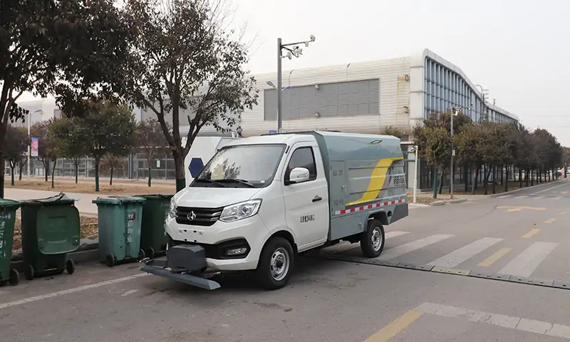 純電動(dòng)高壓清洗車(chē)：高效多功能的清洗利器