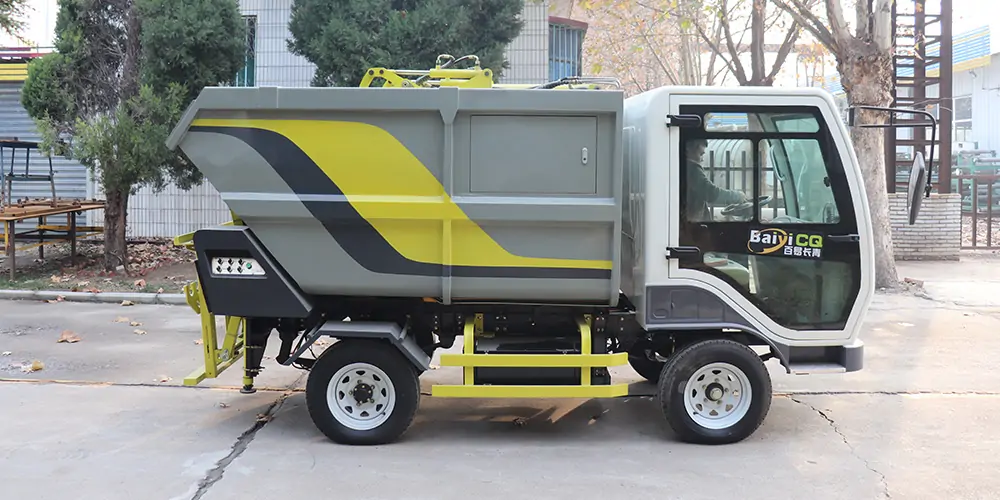 掛桶式垃圾車 后裝式垃圾清運(yùn)車 生活垃圾車 保潔垃圾車 運(yùn)輸垃圾車