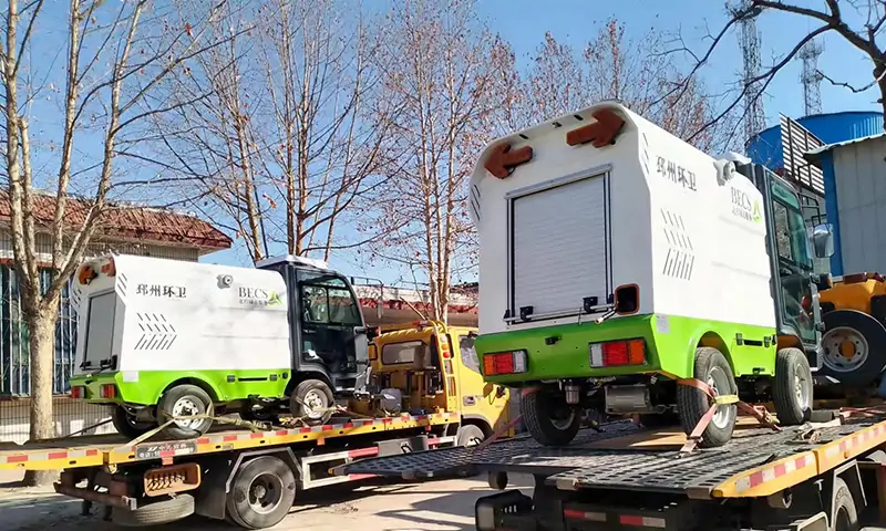 高壓清洗車(chē)助力北控城市集團(tuán)環(huán)衛(wèi)建設(shè)，共建美好生活環(huán)境