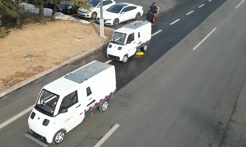 純電動(dòng)高壓清洗車：高效多能，環(huán)衛(wèi)清潔新選擇