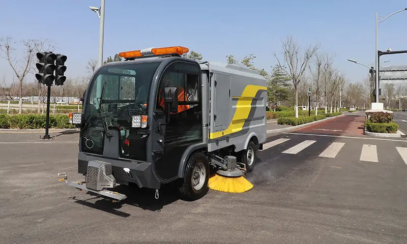 新能源純電動(dòng)洗掃車助力市政衛(wèi)生建設(shè)，打造綠色清潔城市