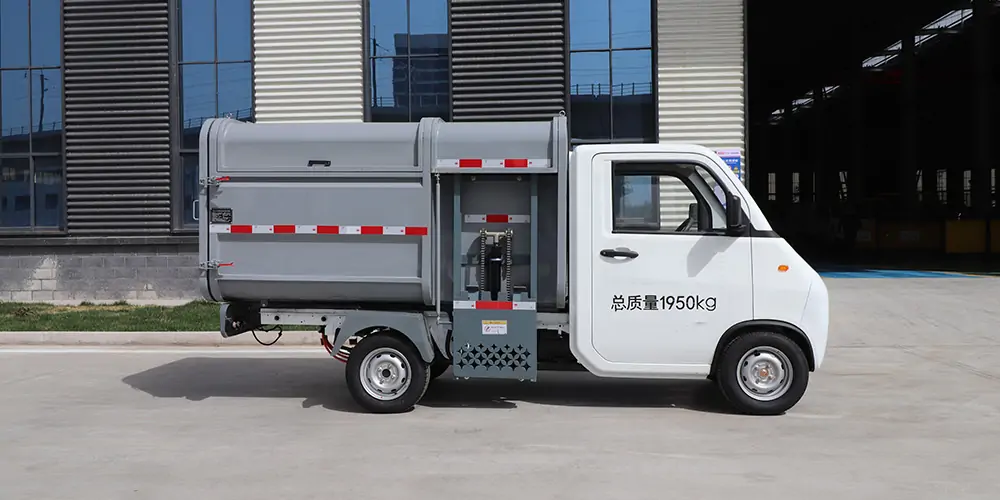 新能源側(cè)裝垃圾車，垃圾車，純電動(dòng)垃圾車，垃圾清運(yùn)車