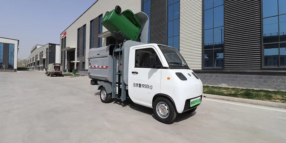 新能源側(cè)裝垃圾車，垃圾車，純電動(dòng)垃圾車，垃圾清運(yùn)車