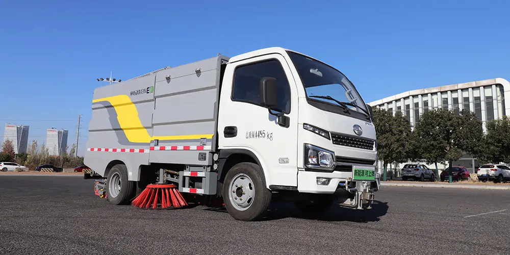 新能源洗掃車，洗掃車，小型洗掃車，純電動洗掃車