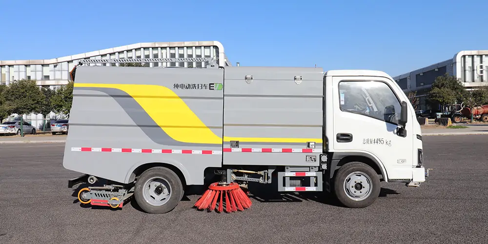 新能源洗掃車，洗掃車，小型洗掃車，純電動洗掃車