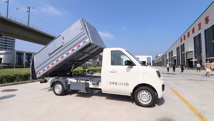 純電動自卸式垃圾車BY-LF3000動力系統(tǒng)