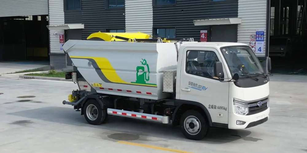 新能源后裝式垃圾車，純電動垃圾車，電動垃圾車，小型垃圾車